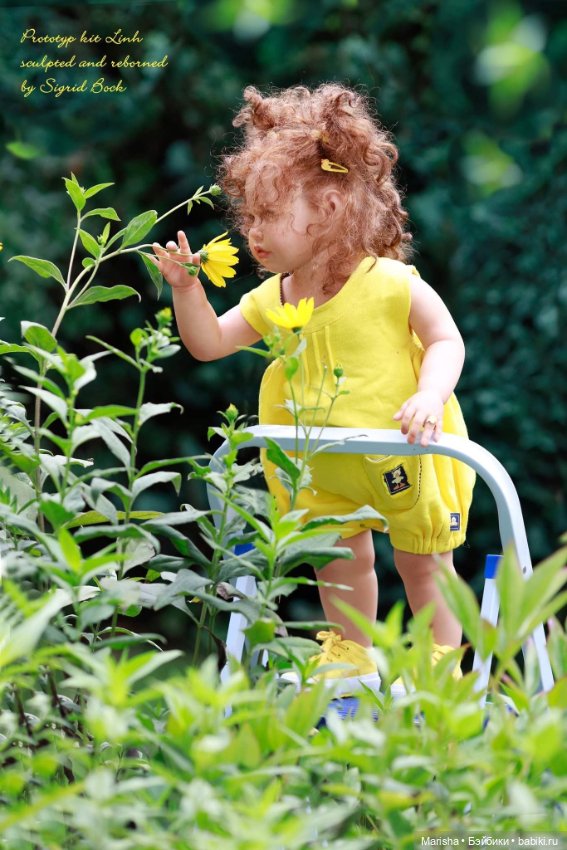 Кукла реборн из молда Linh скульптора Sigrid Bock (фото 4)