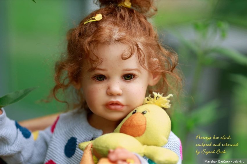 Кукла реборн из молда Linh скульптора Sigrid Bock (фото 7)