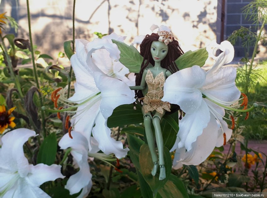 Маленькая лесная фея — Авторские шарнирные куклы своими руками: лепка