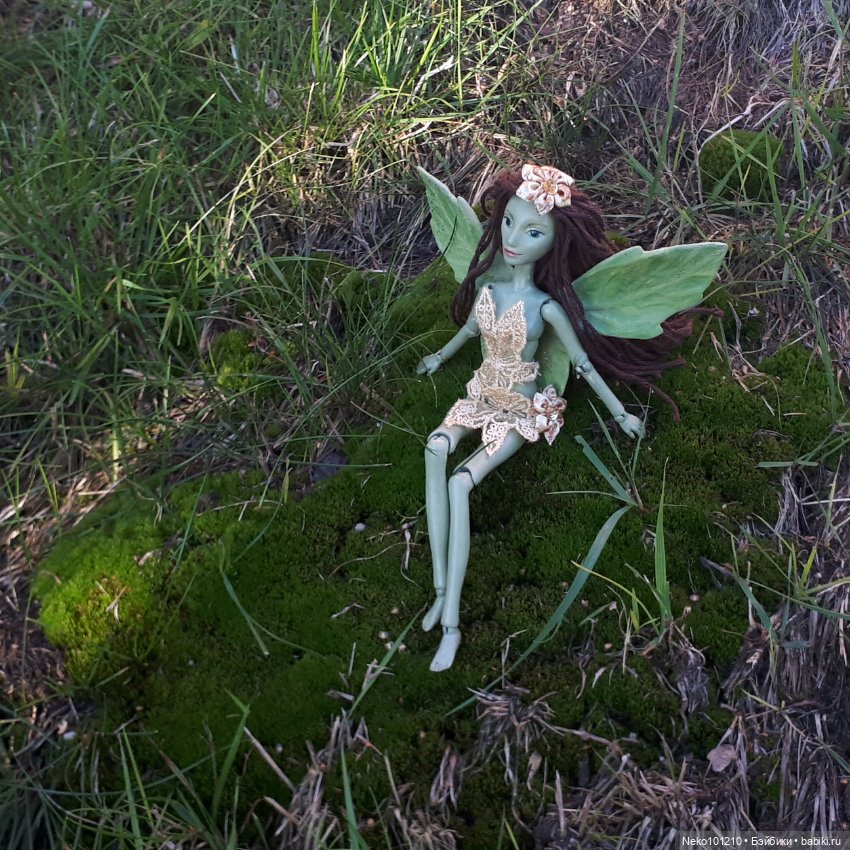 Маленькая лесная фея — Авторские шарнирные куклы своими руками: лепка (фото 2)