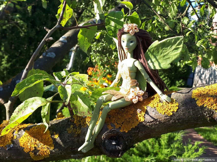 Маленькая лесная фея — Авторские шарнирные куклы своими руками: лепка