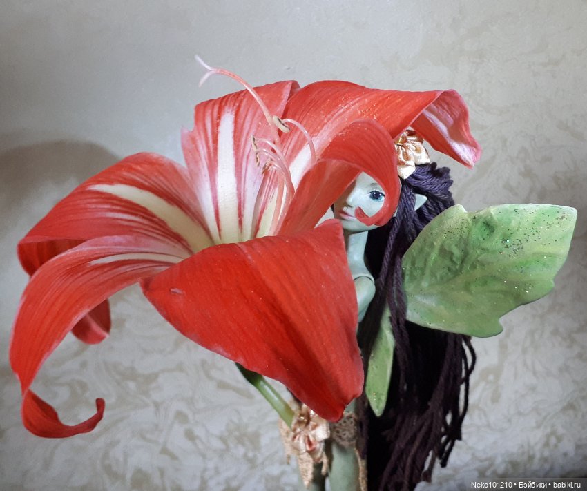 Маленькая лесная фея — Авторские шарнирные куклы своими руками: лепка (фото 5)