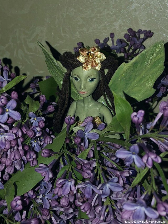 Маленькая лесная фея — Авторские шарнирные куклы своими руками: лепка