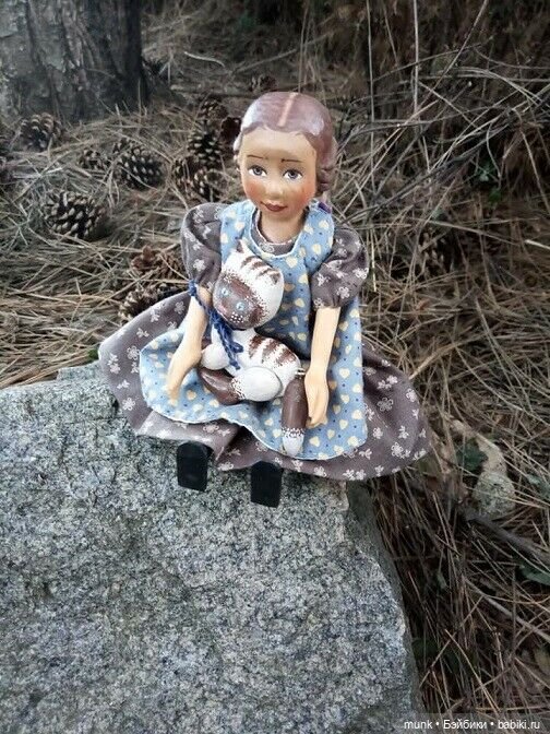 Деревянная куколка Хитти и ее друзья