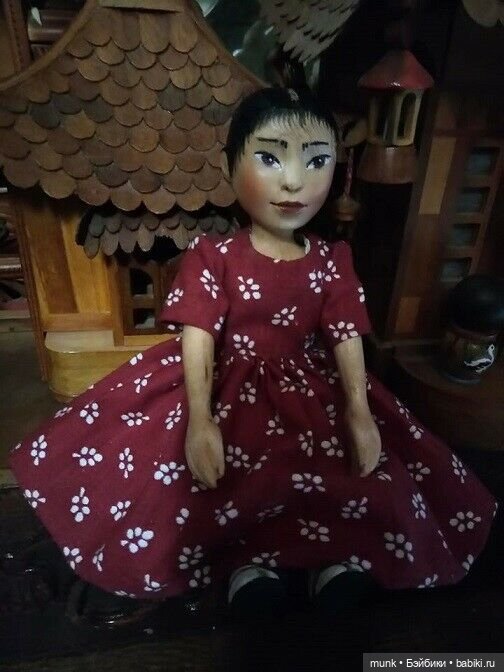 Деревянная куколка Хитти и ее друзья