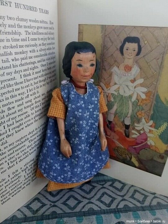 Деревянная куколка Хитти и ее друзья