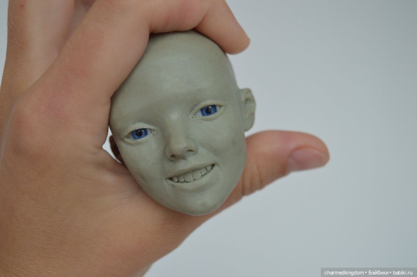 Улыбашка-недоделка — Авторские шарнирные куклы своими руками: лепка (фото 2)