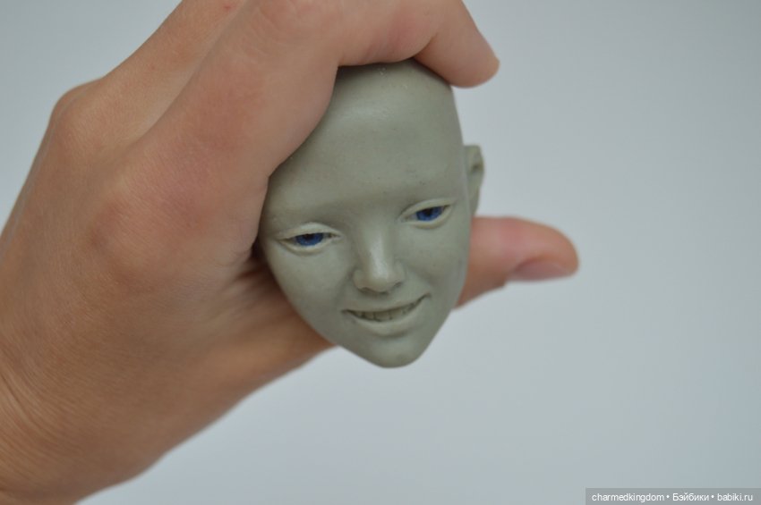 Улыбашка-недоделка — Авторские шарнирные куклы своими руками: лепка (фото 3)