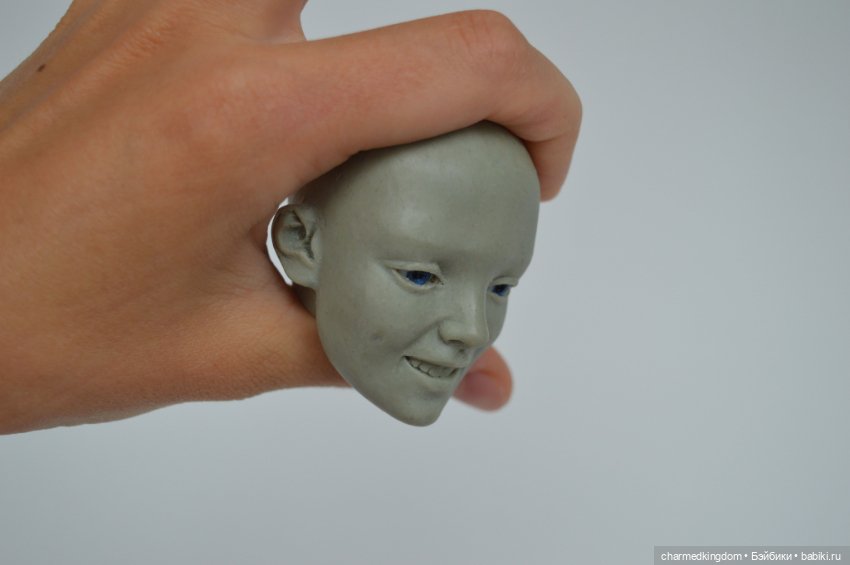 Улыбашка-недоделка — Авторские шарнирные куклы своими руками: лепка (фото 4)