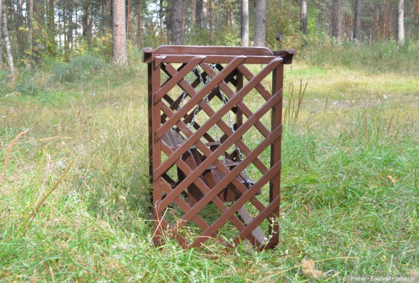 Качели с перголами — Мебель для кукол и домиков: фото (фото 4)