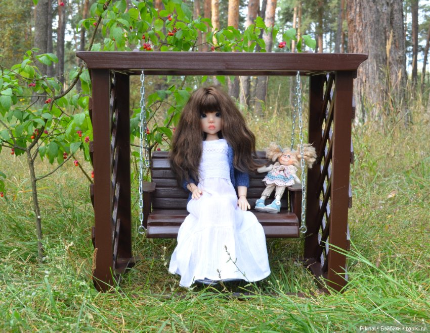 Качели с перголами — Мебель для кукол и домиков: фото (фото 10)