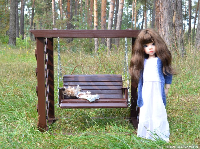 Качели с перголами — Мебель для кукол и домиков: фото (фото 7)
