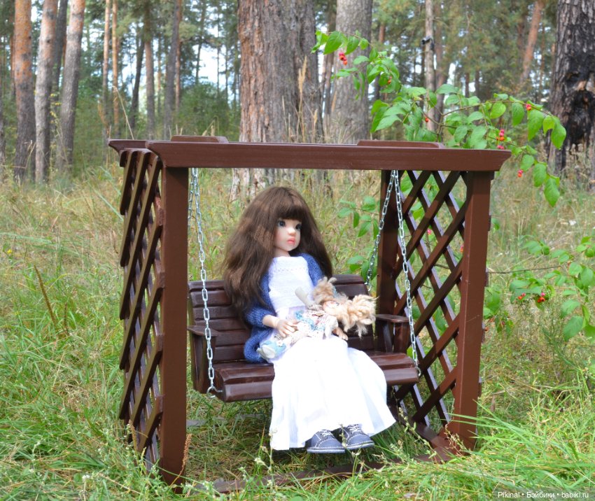 Качели с перголами — Мебель для кукол и домиков: фото (фото 9)