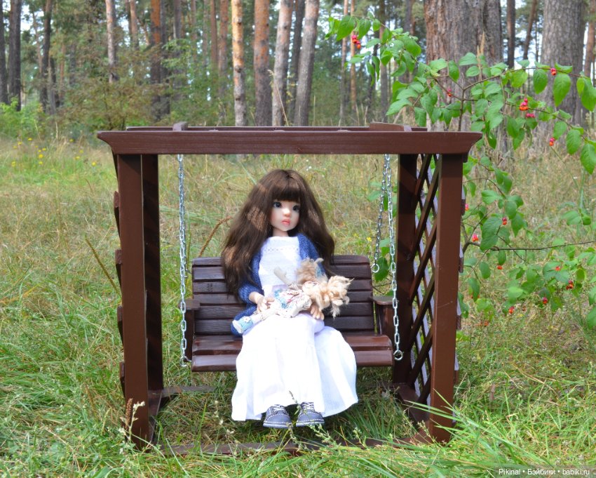 Качели с перголами — Мебель для кукол и домиков: фото (фото 8)