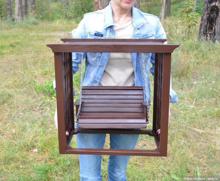 Качели с перголами — Мебель для кукол и домиков: фото