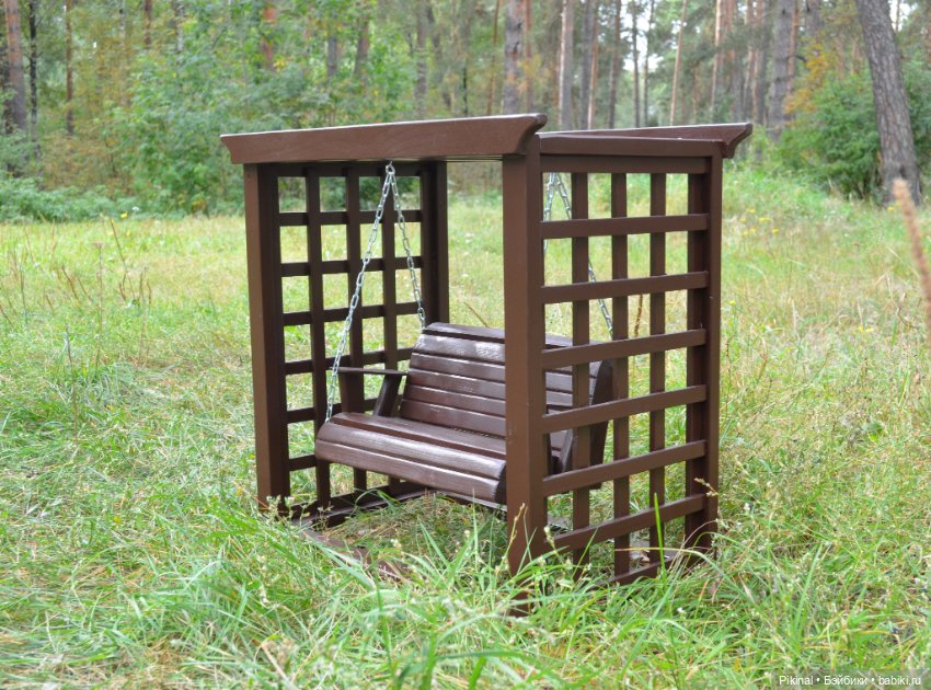 Качели с перголами — Мебель для кукол и домиков: фото