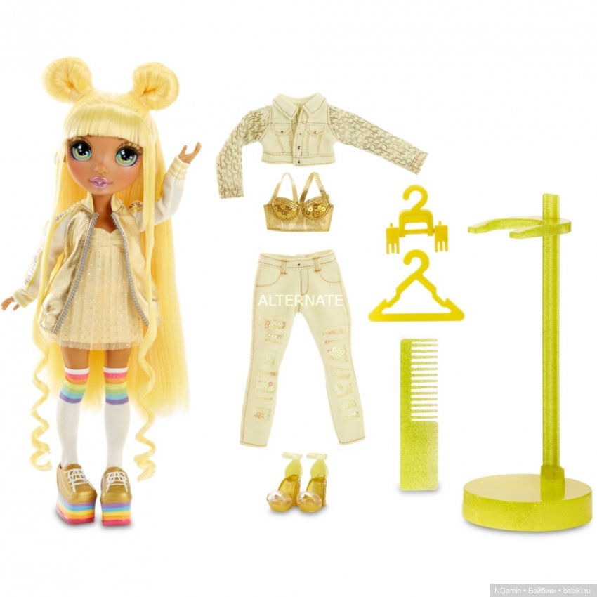 Новинки игровых шарнирных кукол. Куклы Rainbow Surprise от MGA Entertainment (фото 6)