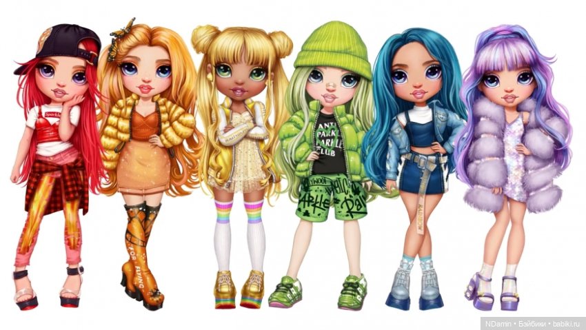 Новинки игровых шарнирных кукол. Куклы Rainbow Surprise от MGA Entertainment (фото 3)