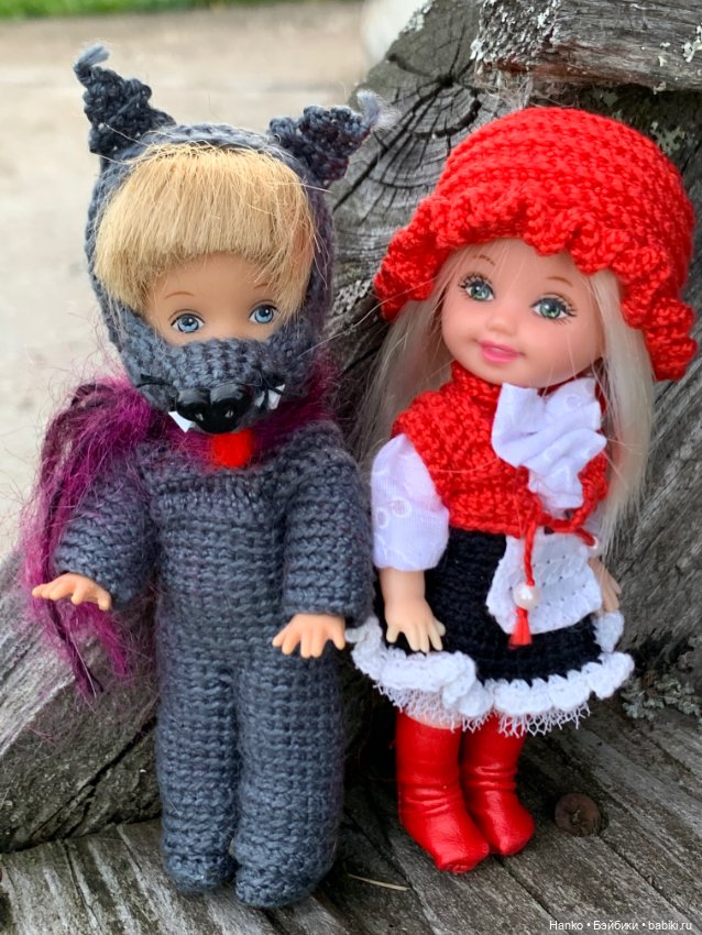 Куколки Келли. Mattel. Волк и Красная Шапочка