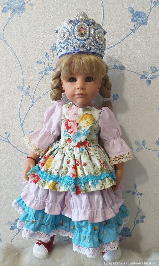 Кокошник для Готц Снегурочка