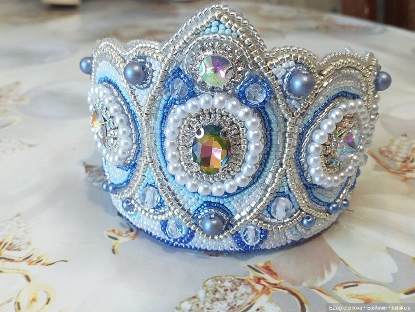 Кокошник для Готц Снегурочка