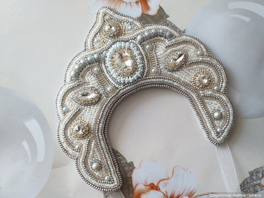 Кокошник для Готц Снегурочка