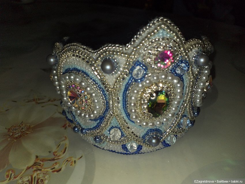 Кокошник для Готц Снегурочка