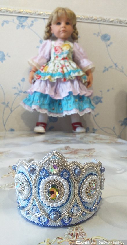 Кокошник для Готц Снегурочка