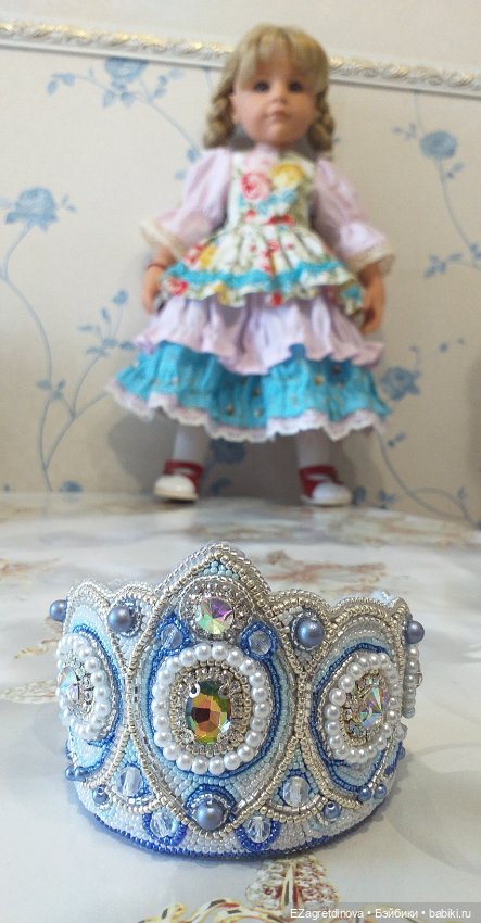 Кокошник для Готц Снегурочка