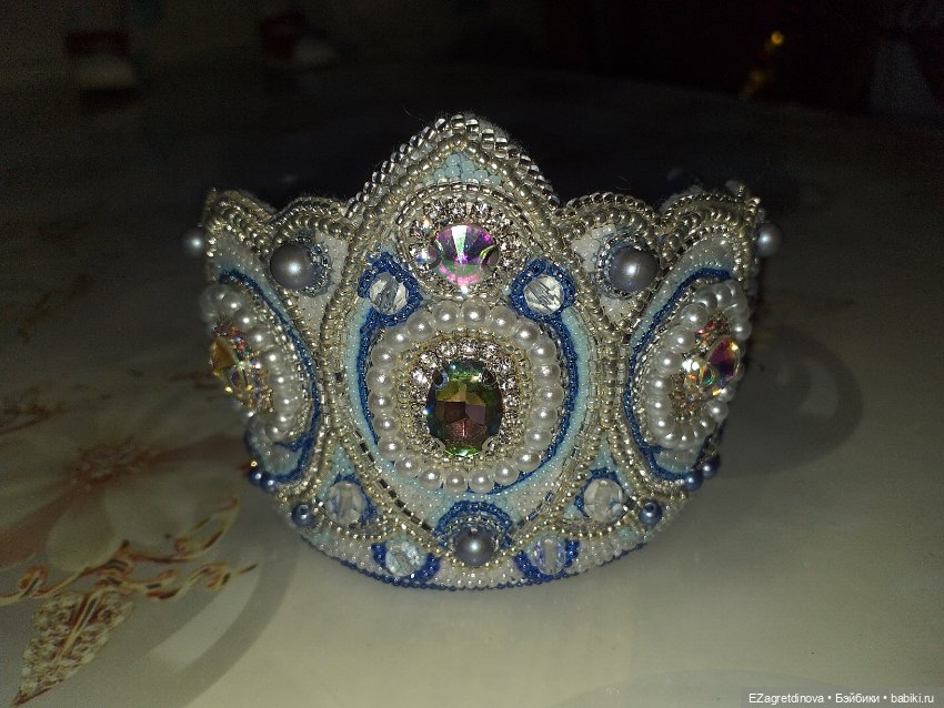 Кокошник для Готц Снегурочка