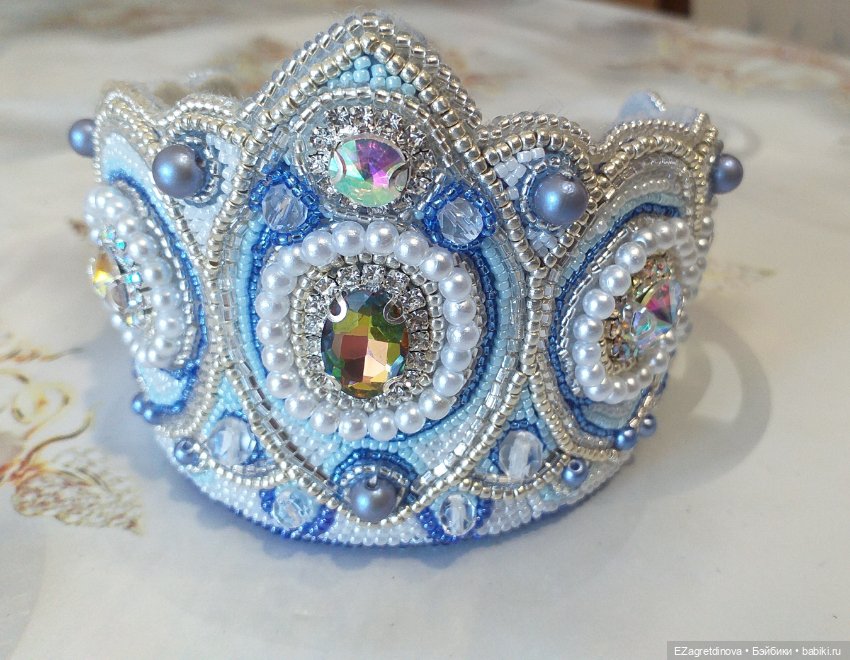 Кокошник для Готц Снегурочка