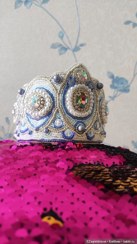 Кокошник для Готц Снегурочка