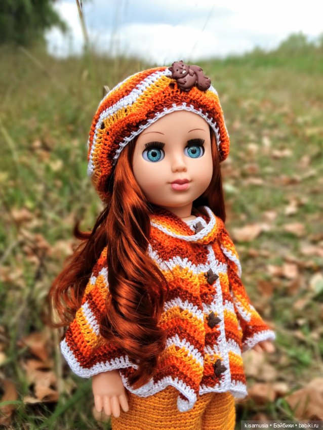 Алла в осеннем лесу — Российские куклы Весна (фото 4)