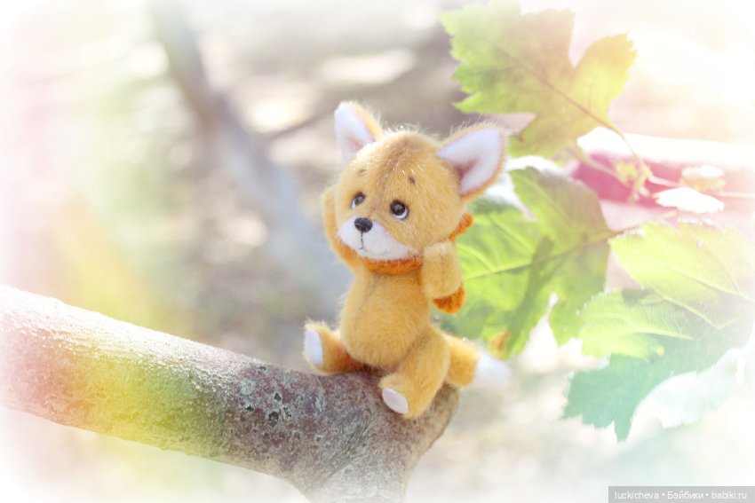 Зайчонок и Лисёнок на осенней прогулке (фото 5)