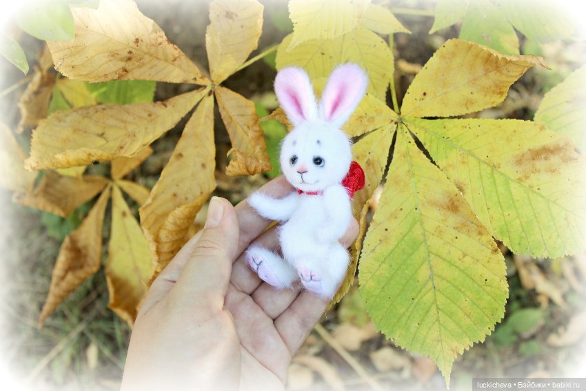 Зайчонок и Лисёнок на осенней прогулке (фото 7)