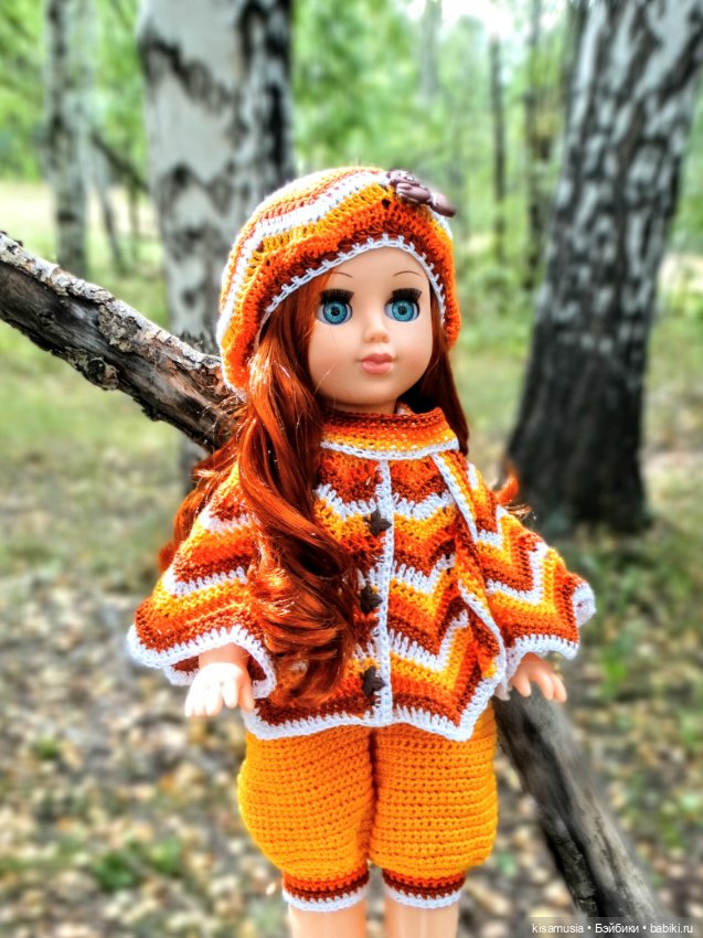 Алла в осеннем лесу — Российские куклы Весна (фото 8)