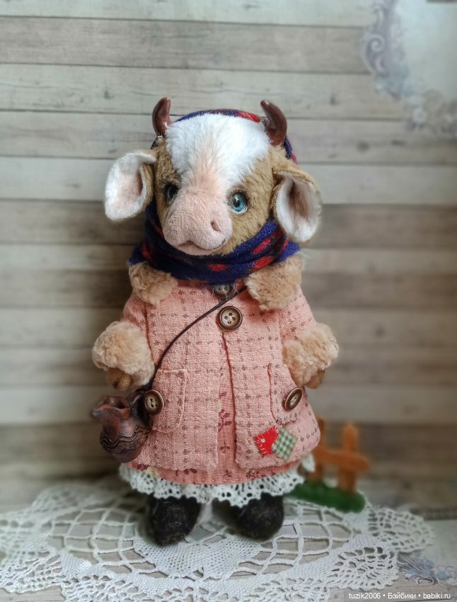 Символ следующего года коровушка Прасковья Молочкова