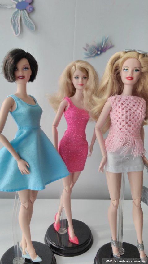 Жители моих куклополок Мои идеальные гибриды барби