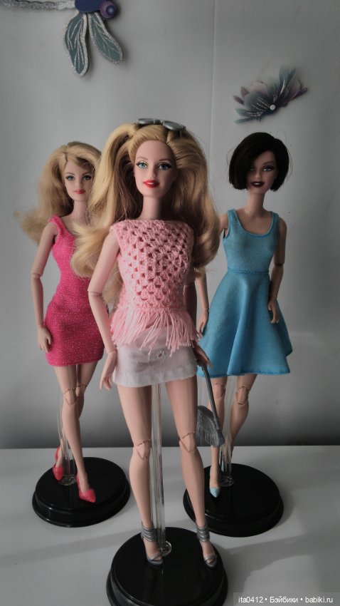 Жители моих куклополок Мои идеальные гибриды барби (фото 6)
