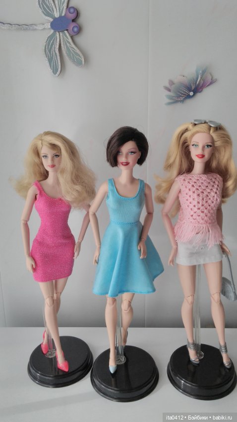 Жители моих куклополок Мои идеальные гибриды барби (фото 4)