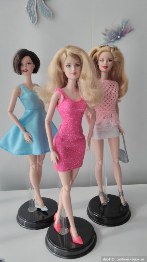 Жители моих куклополок Мои идеальные гибриды барби (фото 10)