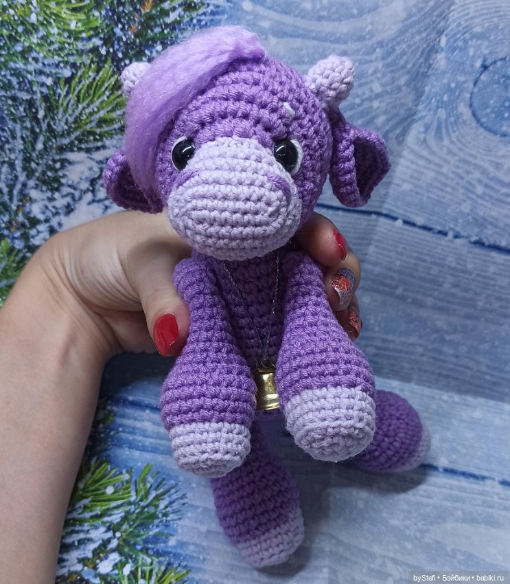 Мой новый бычок Бурулькин. Символ 2021 (фото 4)