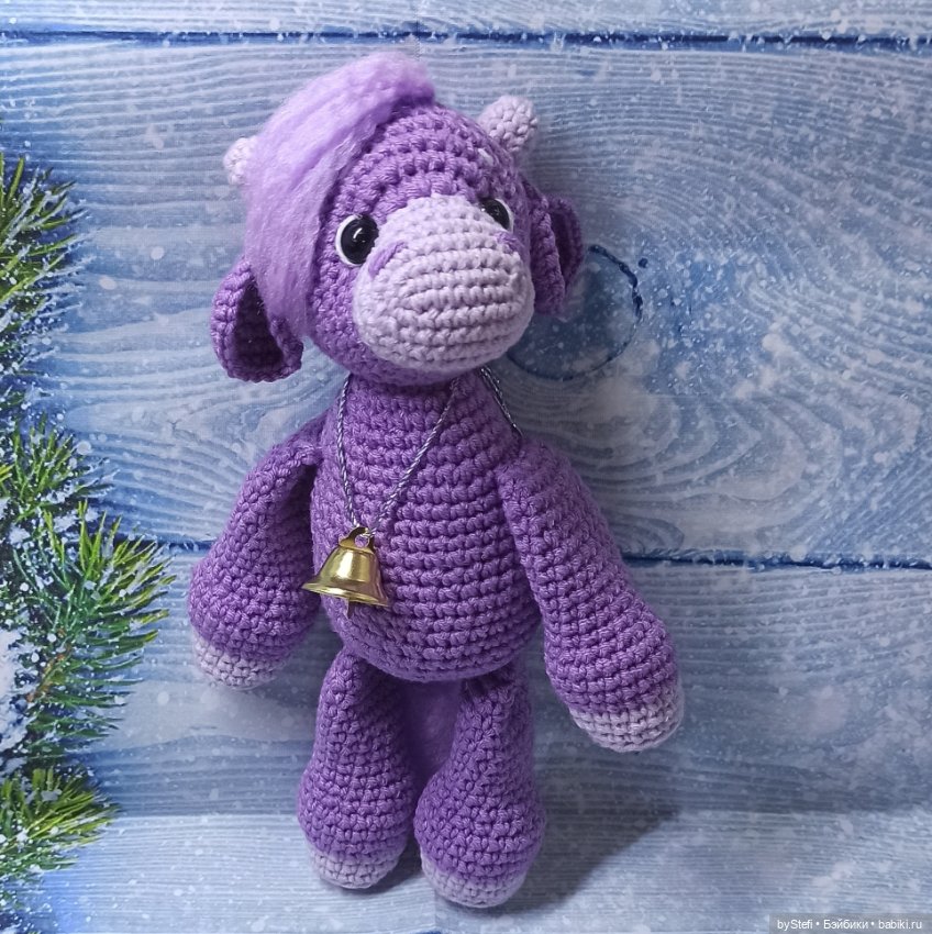 Мой новый бычок Бурулькин. Символ 2021 (фото 6)