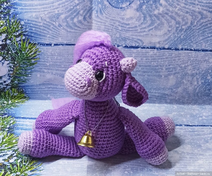 Мой новый бычок Бурулькин. Символ 2021 (фото 10)