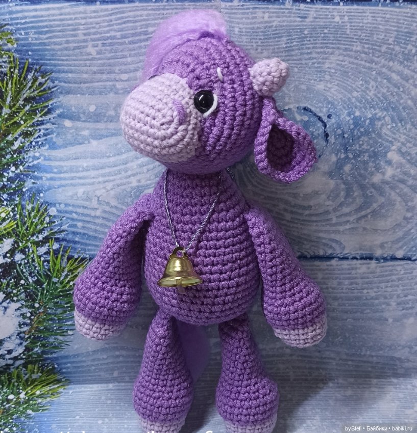 Мой новый бычок Бурулькин. Символ 2021 (фото 8)