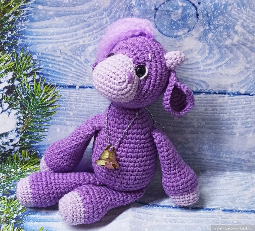 Мой новый бычок Бурулькин. Символ 2021 (фото 2)