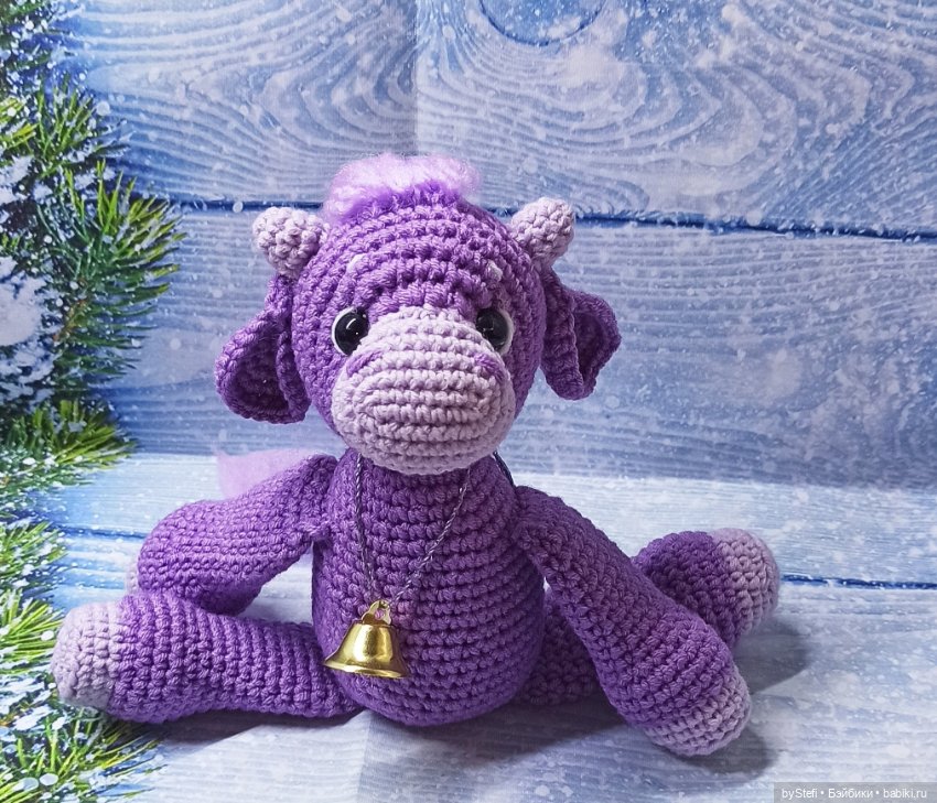 Мой новый бычок Бурулькин. Символ 2021 (фото 9)