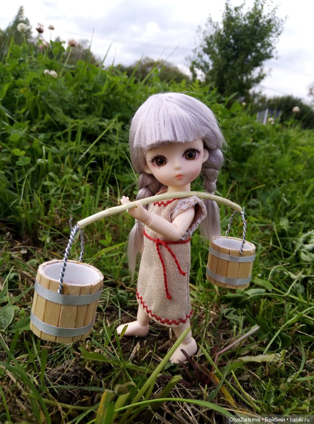 Встреча на речке. Баболики