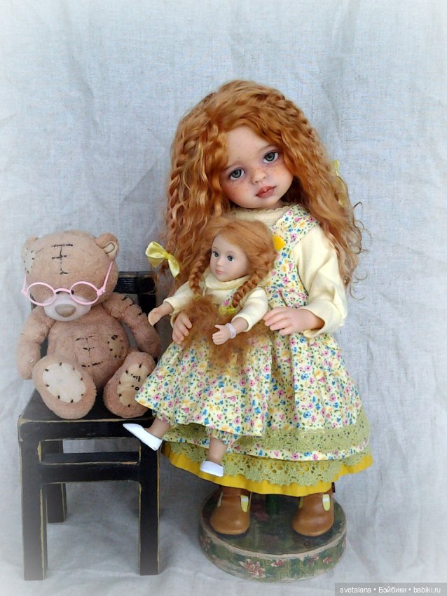 Куколка для Куклы)... Так бывает. ООАК Паола Рейна