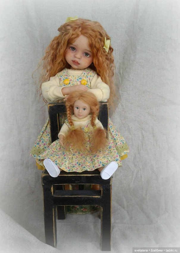 Куколка для Куклы)... Так бывает. ООАК Паола Рейна (фото 4)